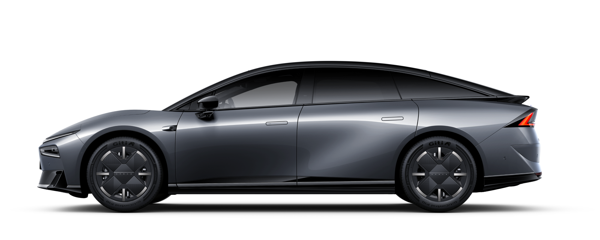P7+ RWD Standard Range - Graphite Gray Exterior