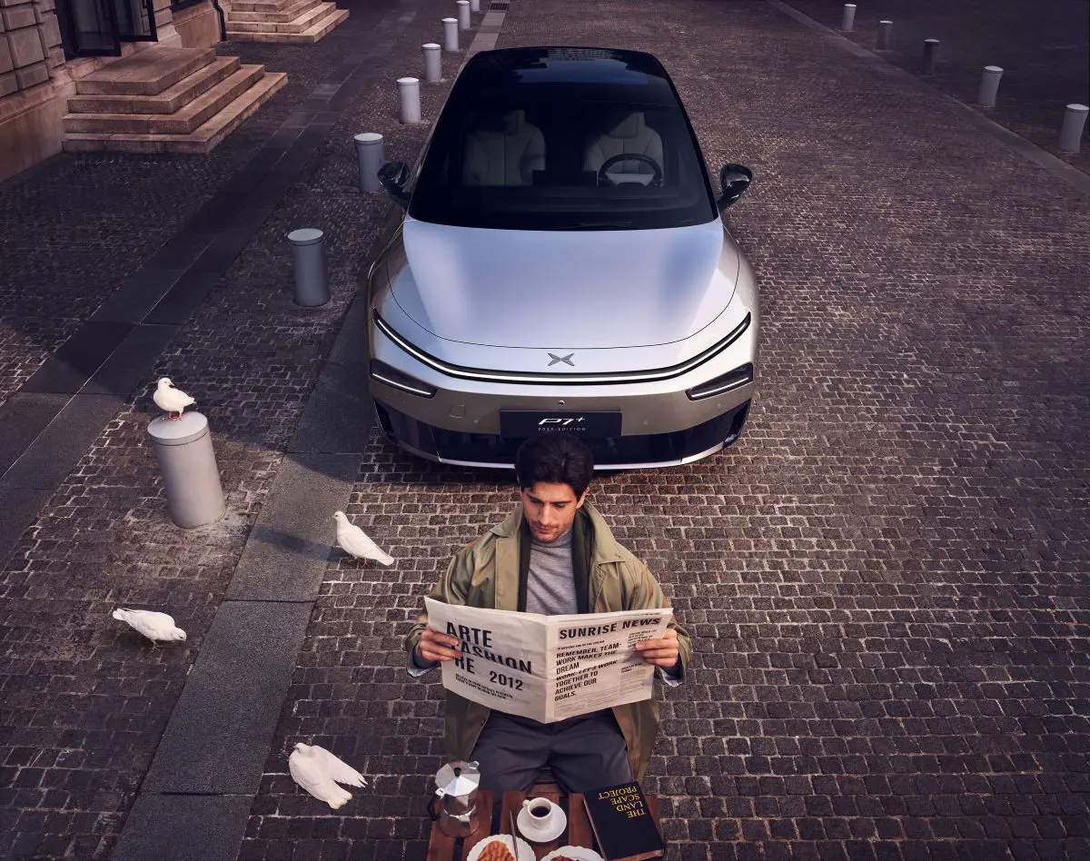 Xpeng P7+ sähköauto